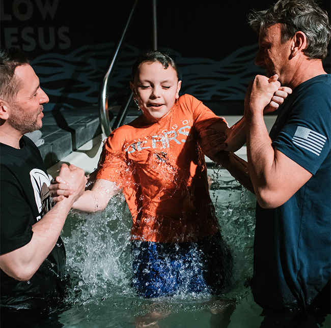 KidsBaptismSquare worship service